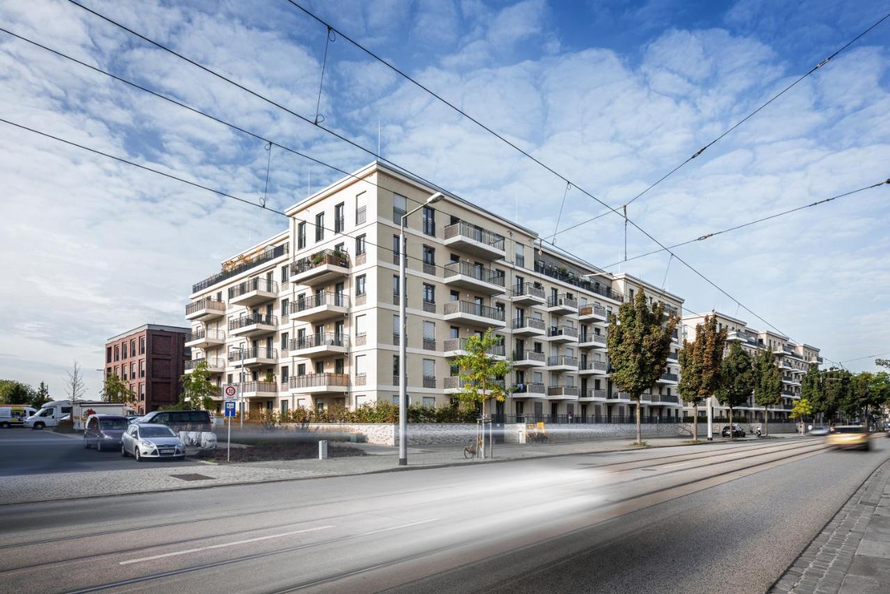 Nk Apartments - Hafencity Dresden Mit Elbblick - Modern & Zentral Exterior foto